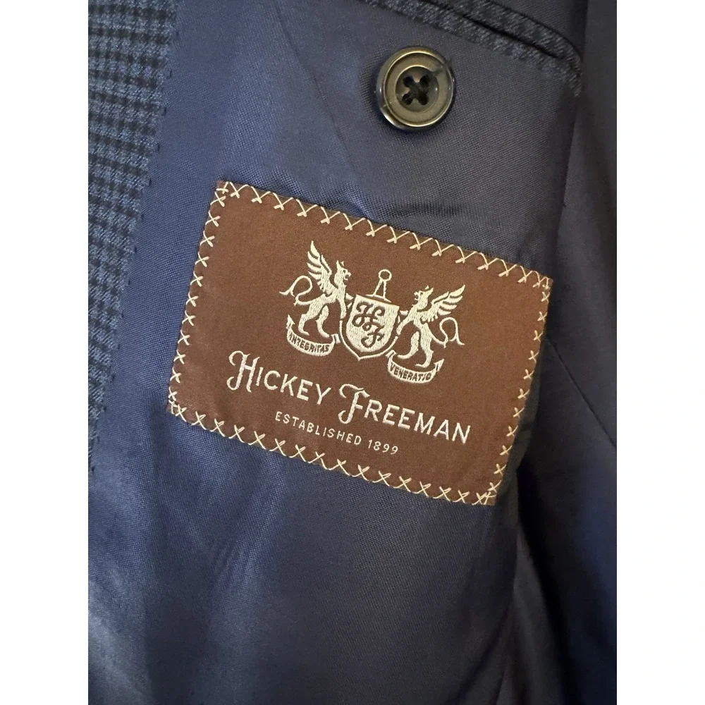 Hickey Freeman Sport Coat 42/S business luxury designer‎